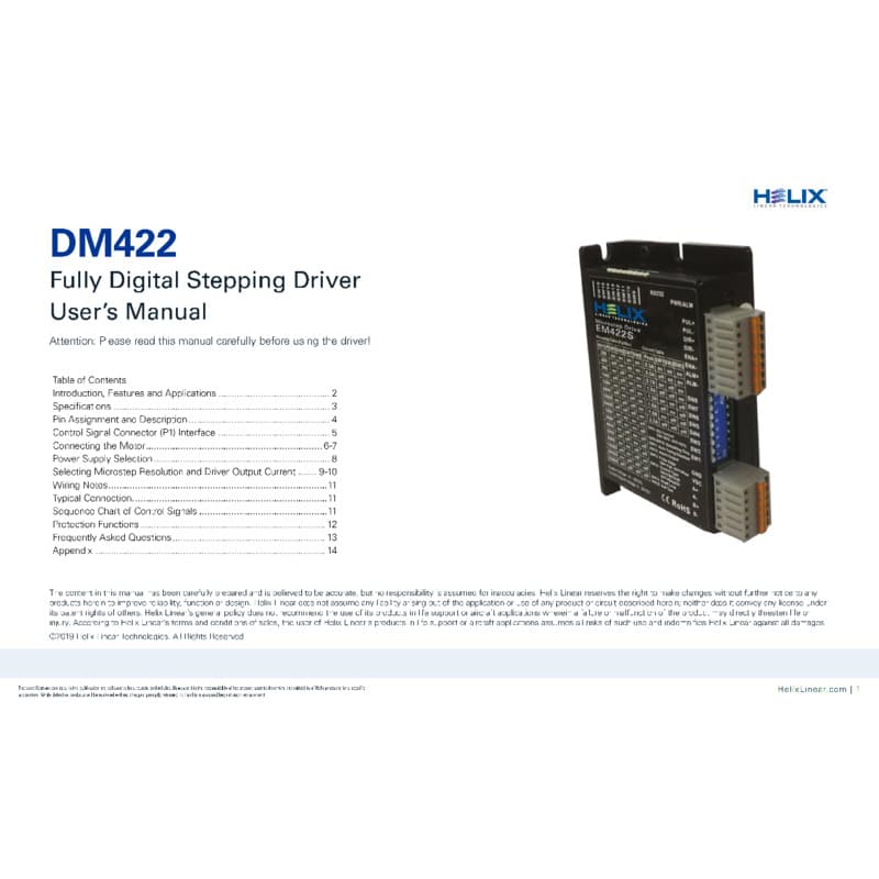 DM422 Users Manual
