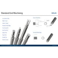 Standard End Machining Options