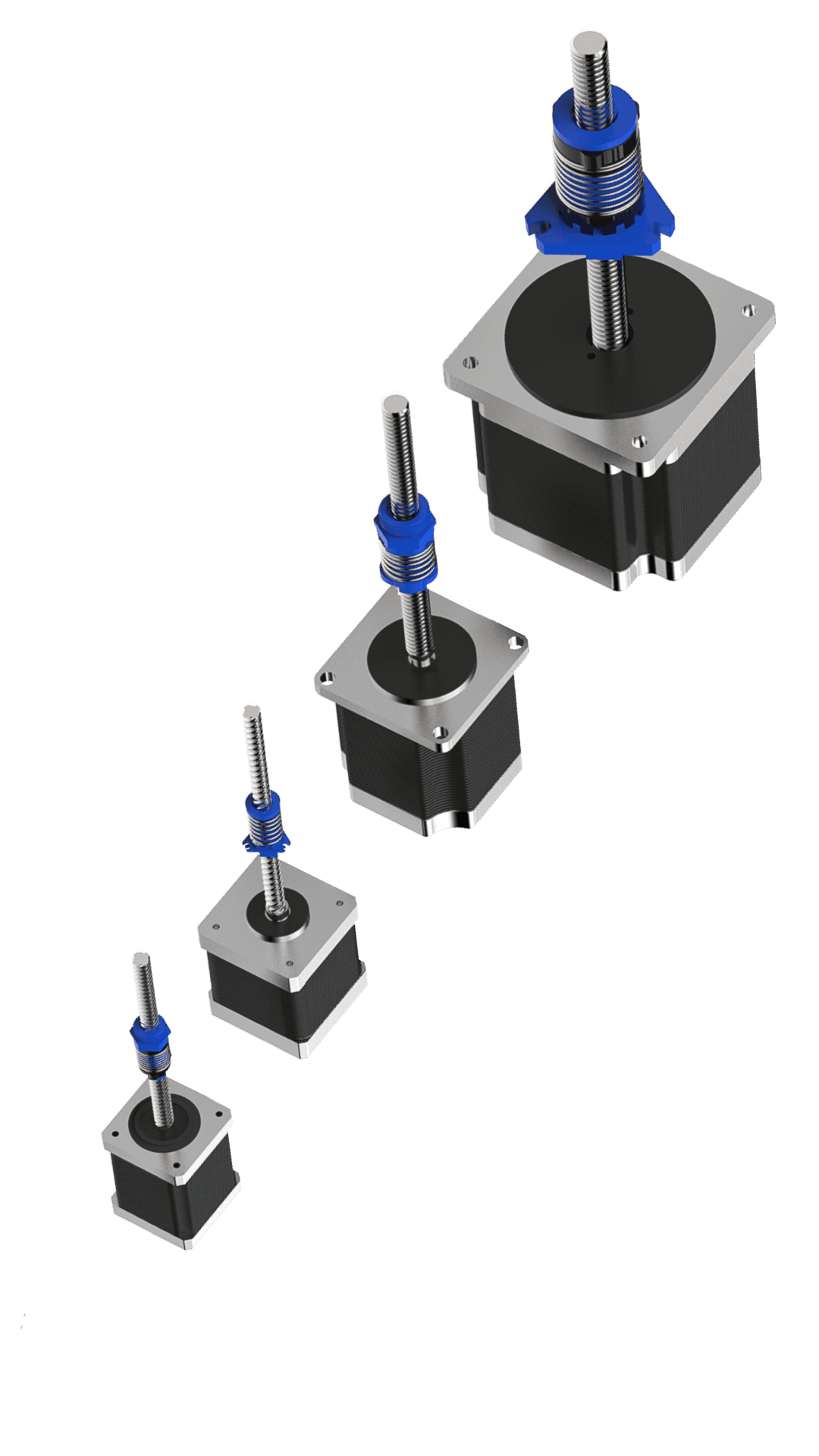 External Stepper Motor Actuators